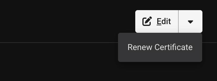 Key Renew